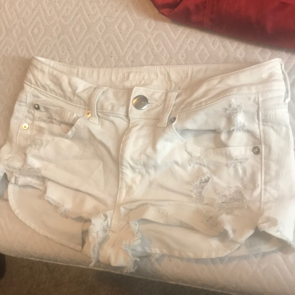 American eagle super super stretch shorts